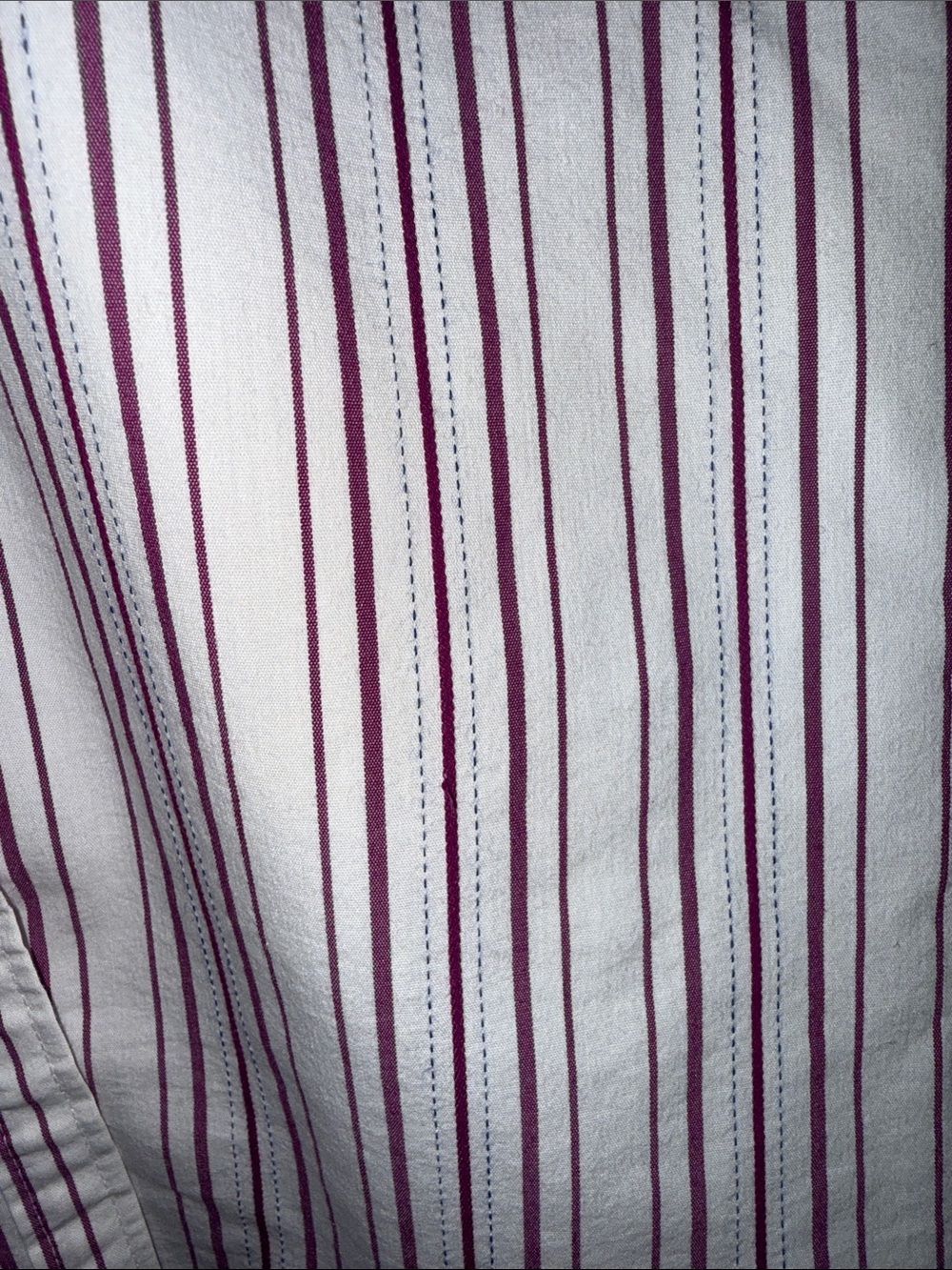 George Women’s Striped Button Down Shirt - Picture 8 of 8